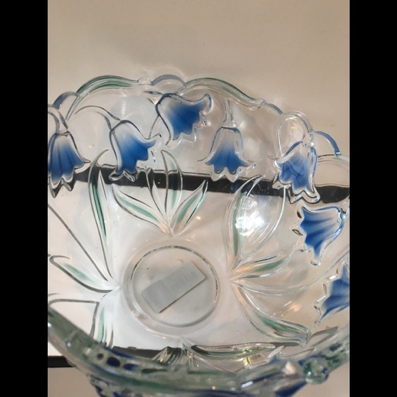 Mikasa Crystal Bluebells Glass Bowl - Picture 10 of 15